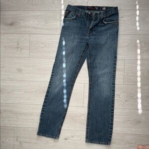 Ariat M4 Relaxed Stretch Fit Duralight Low Rise Boot Cut Jeans FR